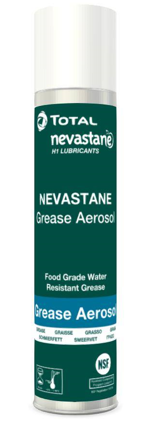 Potravinářské mazivo Total Nevastane Grease Aerosol - 0,3 L - Plastická maziva pro potravinářství, farmacii apod.