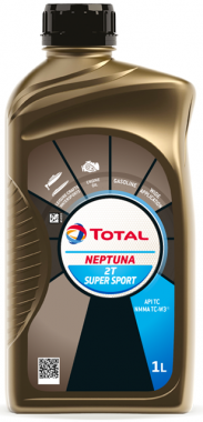Motorový olej pro lodě Total Neptuna 2T Super Sport - 1 L - Oleje pro 2-taktní motory