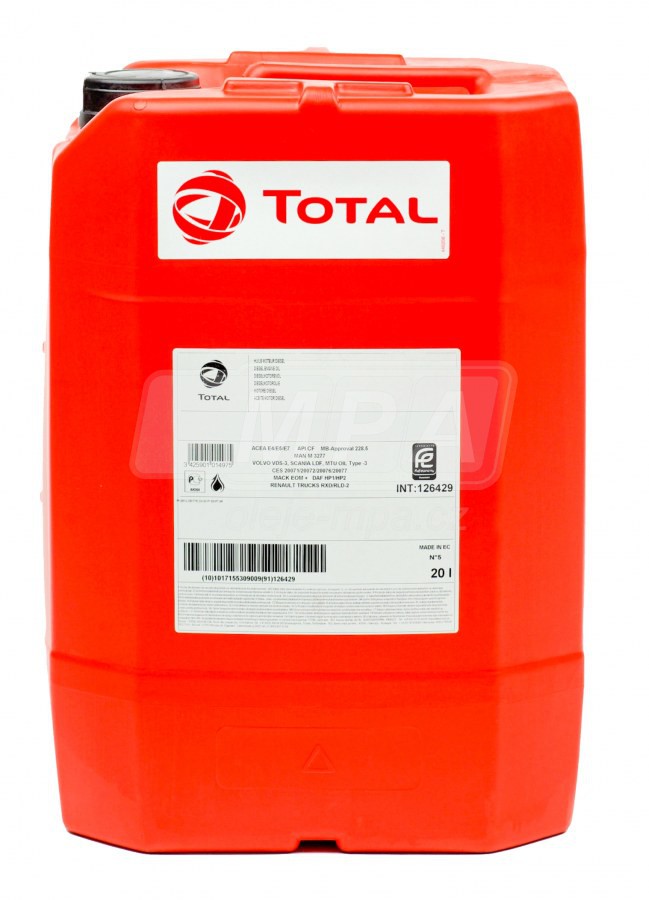 Multifunkční obráběcí olej Total Drosera MS 15 - 20 L