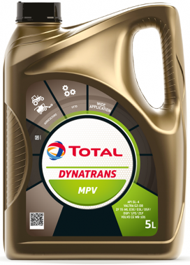 Zemědělský olej Total Dynatrans MPV - 5 L - UTTO - pro převodovky, hydrauliky, mokré brzdy a spojky