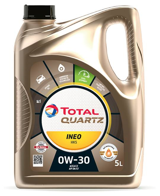 Motorový olej 0W-30 Total Quartz Ineo HKS - 5 L