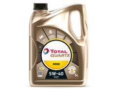 Motorový olej 5W-40 Total Quartz 9000 - 5 L Motorové oleje - Motorové oleje pro osobní automobily - 5W-40