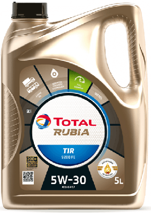Motorový olej 5W-30 Total Rubia TIR 9200 FE - 5 L