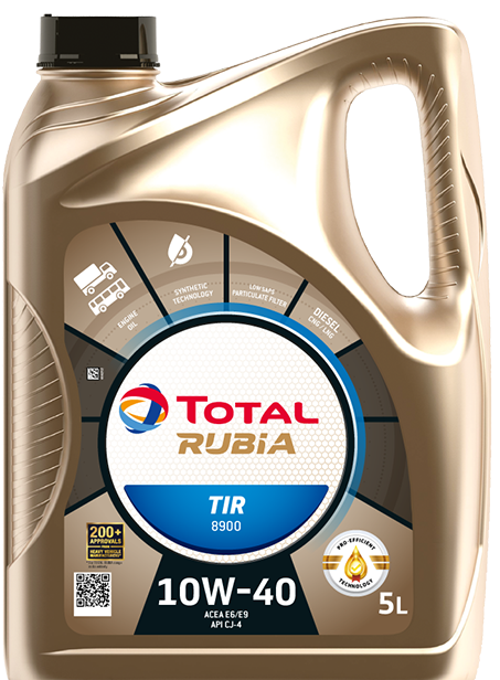 Motorový olej 10W-40 Total Rubia TIR 8900 - 5 L