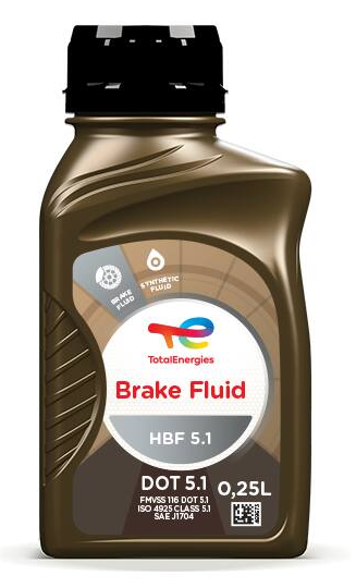 Brzdová kapalina Total HBF 5.1 - 0,25 L - Brzdové kapaliny, aditiva