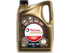 Motorový olej 15W-40 Total Quartz 5000 - 4 L Motorové oleje - Motorové oleje pro osobní automobily - 15W-40