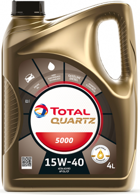 Motorový olej 15W-40 Total Quartz 5000 - 4 L