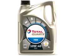 Motorový olej 10W-40 Total Quartz 7000 - 4 L Motorové oleje - Motorové oleje pro osobní automobily - Oleje 10W-40