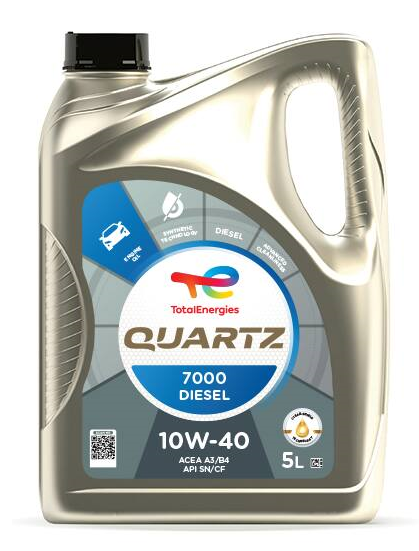 Motorový olej 10W-40 Total Quartz 7000 Diesel - 5 L