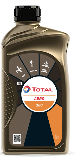 Letecký olej Total Aero 100 - 1 L