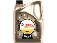 Motorový olej 5W-40 Total Quartz 9000 - 4 L Motorové oleje - Motorové oleje pro osobní automobily - 5W-40