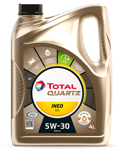 Motorový olej 5W-30 Total Quartz INEO ECS - 4 L