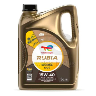 Total Rubia Works 1000 15W-40 - 5l