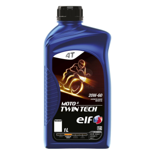 Elf Moto 4 Twin Tech 20W-60 - 1l