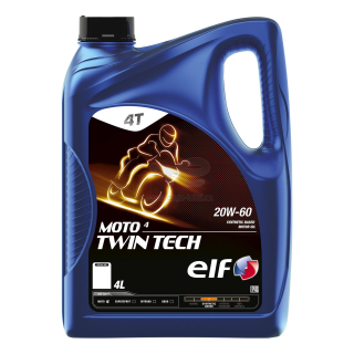 Elf Moto 4 Twin Tech 20W-60 - 4l